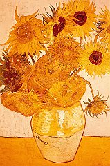 Sunflowers, Van Gogh, 1888